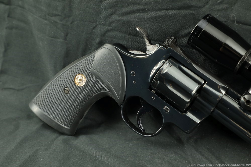 Colt Python Hunter W/ Original Scope .357 Mag 8” Barrel DA Revolver-img-4