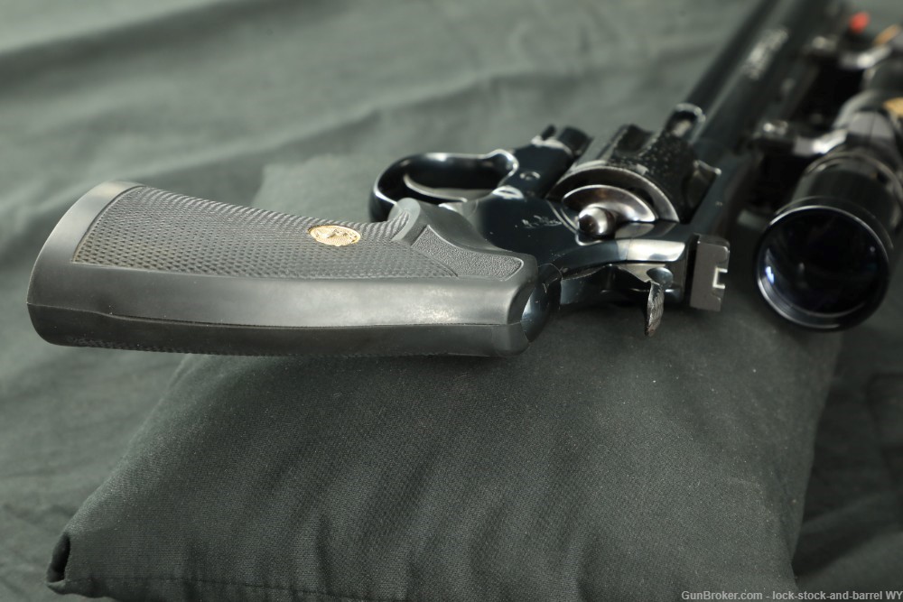 Colt Python Hunter W/ Original Scope .357 Mag 8” Barrel DA Revolver-img-13
