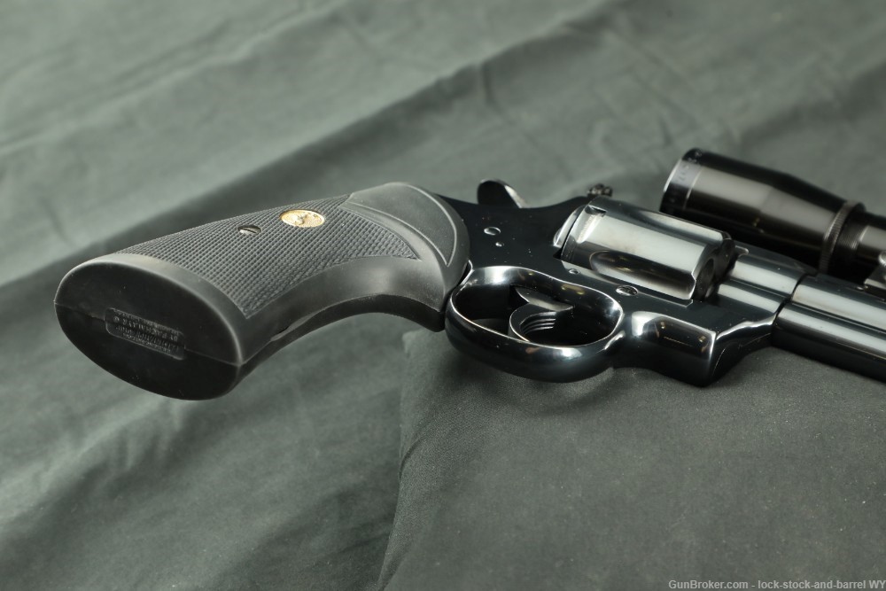 Colt Python Hunter W/ Original Scope .357 Mag 8” Barrel DA Revolver-img-11