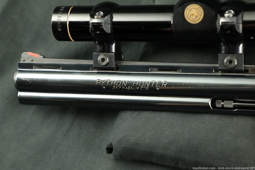 Colt Python Hunter W/ Original Scope .357 Mag 8” Barrel DA Revolver-img-26
