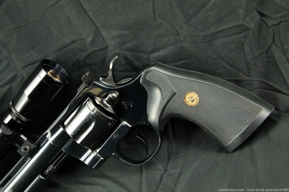 Colt Python Hunter W/ Original Scope .357 Mag 8” Barrel DA Revolver-img-8