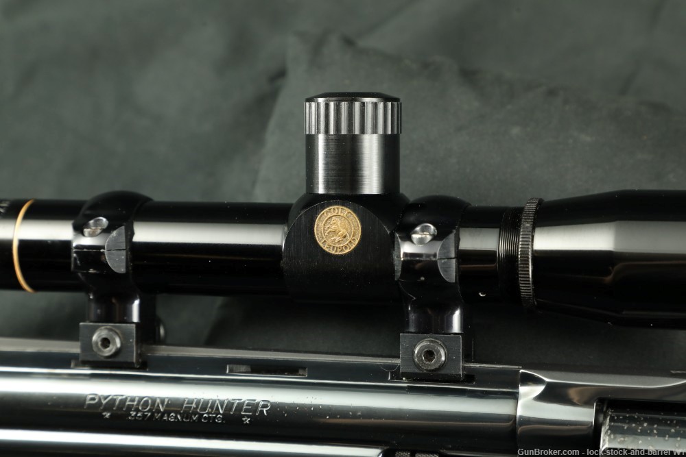 Colt Python Hunter W/ Original Scope .357 Mag 8” Barrel DA Revolver-img-27