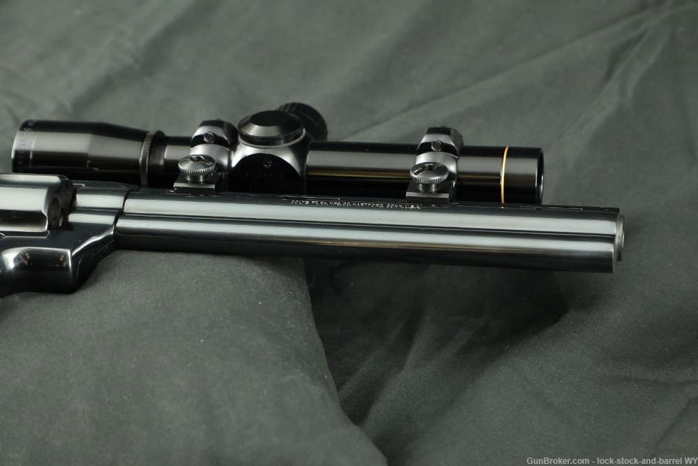Colt Python Hunter W/ Original Scope .357 Mag 8” Barrel DA Revolver-img-12