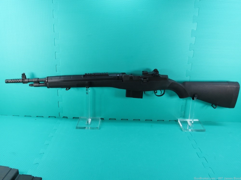 Springfield M1A Scout Squad Semi-Automatic Rifle 308 Win. Black Synthetic -img-10