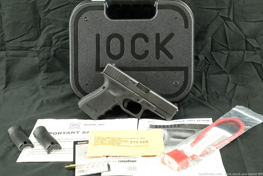 Glock 19 G19 9mm 4” Gen 4 Semi-Auto Pistol w/ Original Case-img-2