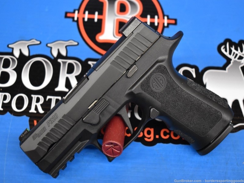 SIG SAUER P320 XCOMPACT 9mm 3.6" w/factory case+(2) mags+manual+optic ready-img-0