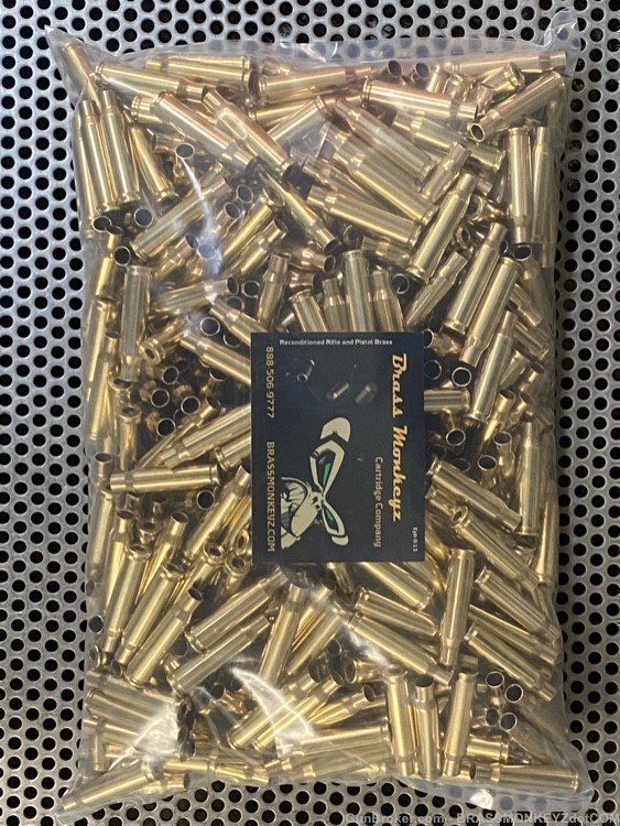 308 WIN BRASS * PROCESSED READY TO LOAD *  ONCE FIRED SAME HEADSTAMP  500+-img-0