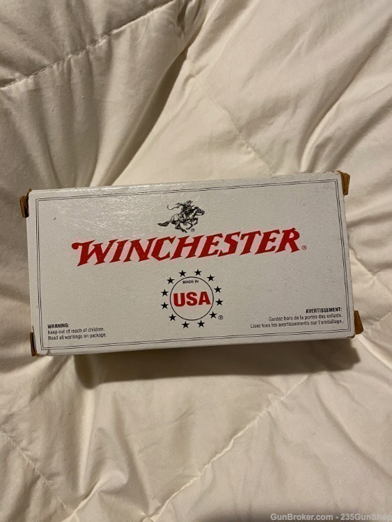 Winchester .40 S&W 165 grain FMJ Target/Range ammunition 100 rounds-img-1