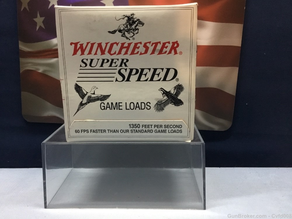 Winchester Vintage Super Speed 12Ga 2 3/4 6 Sh. Full Bx. See Photos-img-3