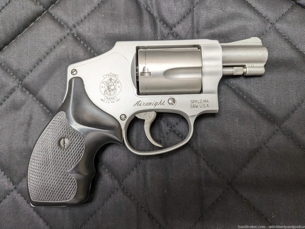 Smith Wesson 642 Airweight 38 Special Revolver 38SPL M642 Stainless 38sp SW-img-0