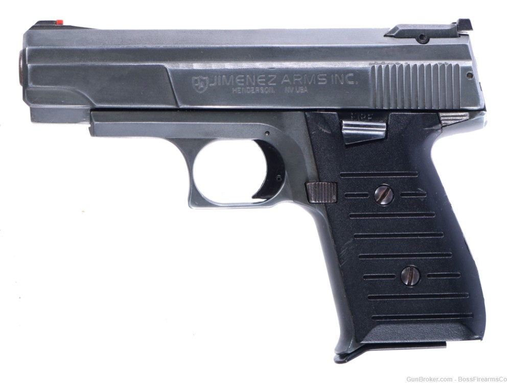 Jimenez Arms J.A. Nine 9mm Luger Pistol 3.75" Black- Used AS IS (JFM)-img-1