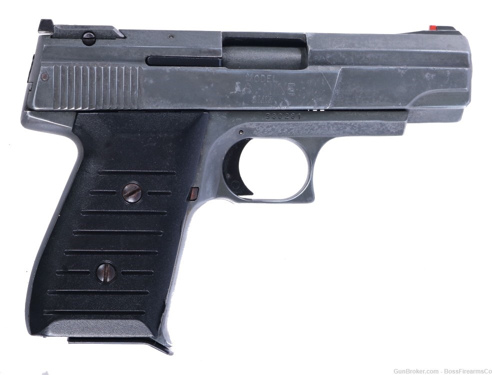 Jimenez Arms J.A. Nine 9mm Luger Pistol 3.75" Black- Used AS IS (JFM)-img-6