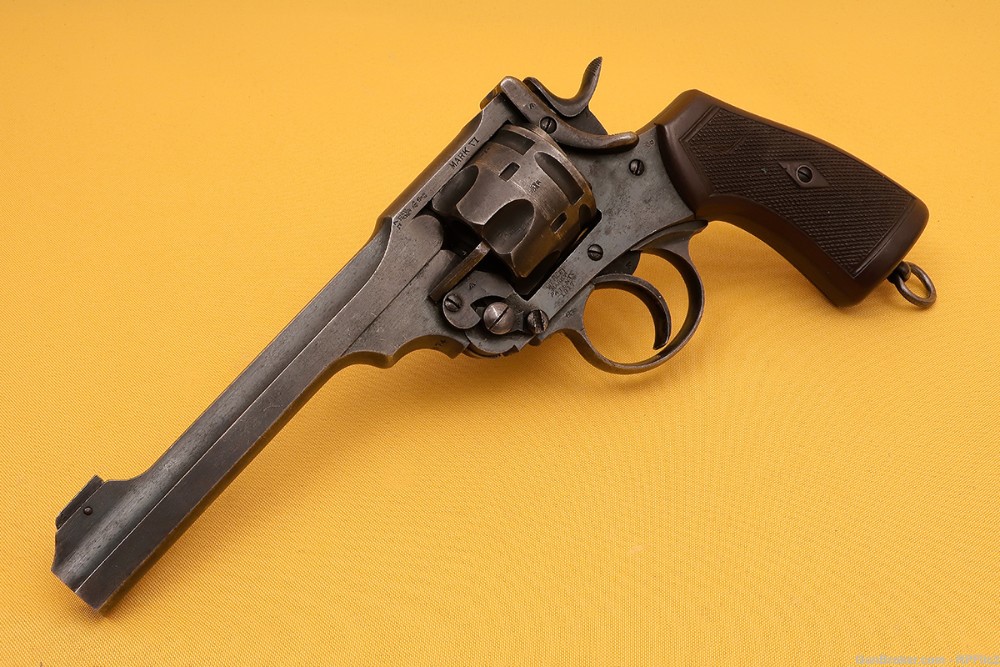 1917 British Webley Mk VI (Mark 6) Service Revolver - 455 Webley -img-0