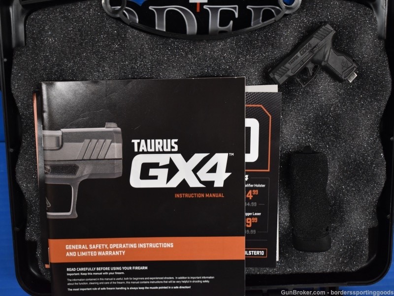 TAURUS GX4 BK TROY COYOTE 9mm 3" 11+1 w/factory case+(2) mags+backstrap+-img-14