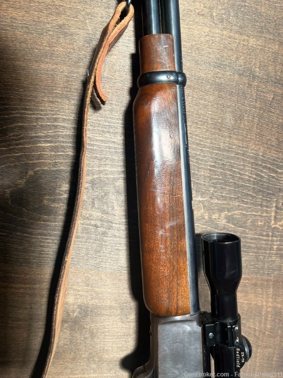 Marlin 36 Lever Action Rifle, 30-30 Win, With Redfield Scope-img-7