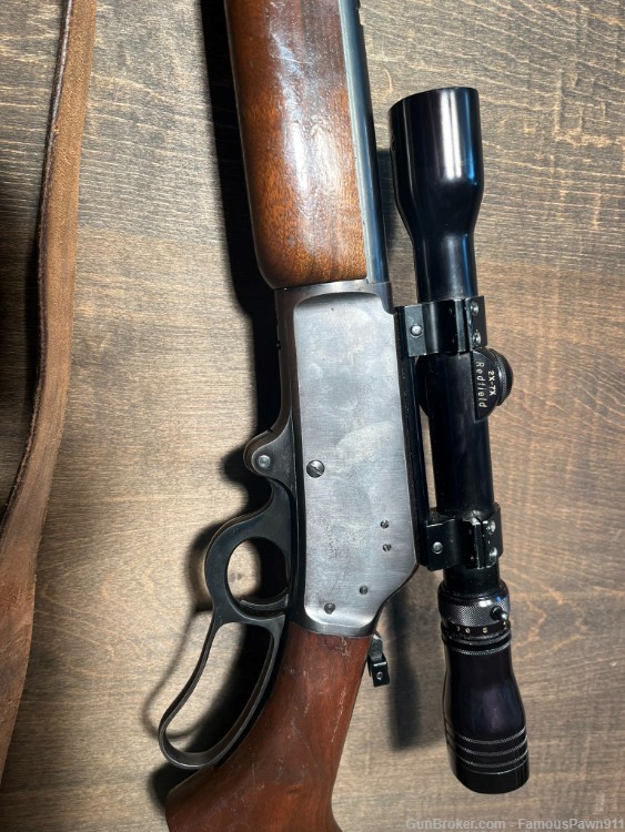 Marlin 36 Lever Action Rifle, 30-30 Win, With Redfield Scope-img-8