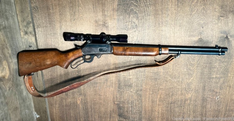 Marlin 36 Lever Action Rifle, 30-30 Win, With Redfield Scope-img-0