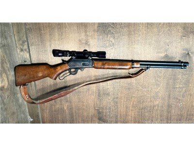 Marlin 36 Lever Action Rifle, 30-30 Win, With Redfield Scope