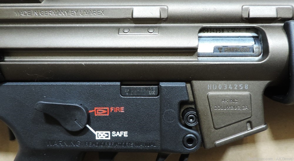  Heckler & Koch HK MP5 Pistol 22Lr Hv Barrle 9"  W/ 1 x 25Rd Mag-img-3