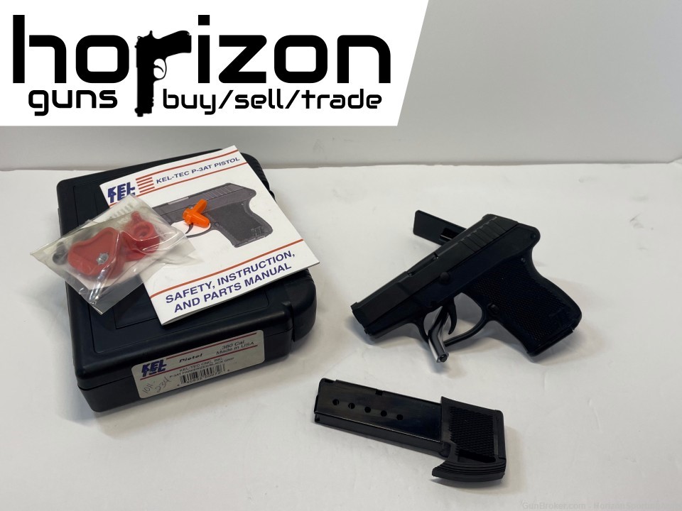 KelTec P-3AT .380ACP w/ Extended Mag Very Clean P3AT 380acp Discontinued-img-0