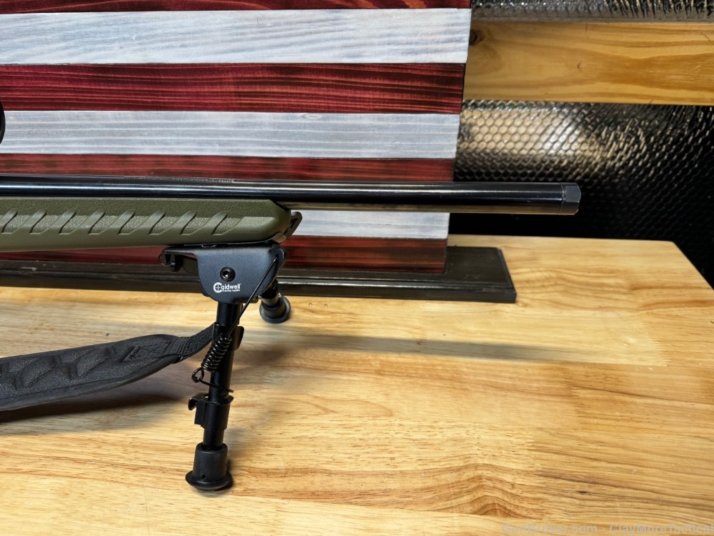 Ruger American Rimfire with Cabellas scope, rings, bipod, and sling- USED-img-4
