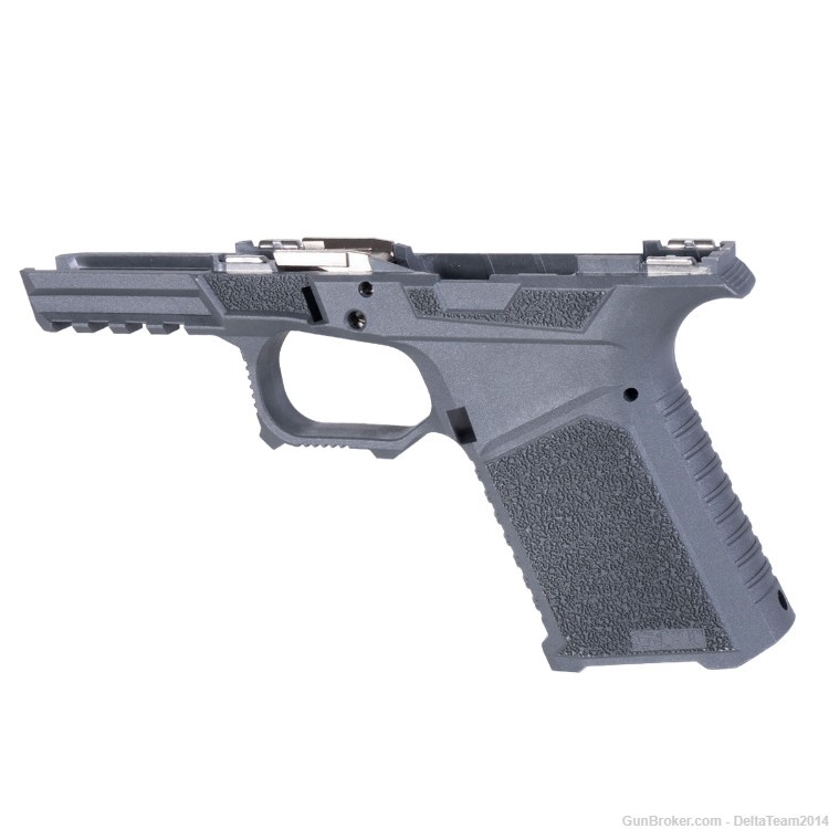 SCT Manufacturing Stripped Glock 19 Compatible Compact Frame - Sniper Grey-img-2