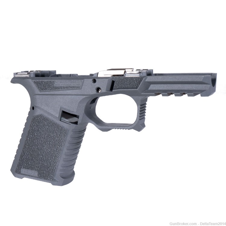 SCT Manufacturing Stripped Glock 19 Compatible Compact Frame - Sniper Grey-img-1