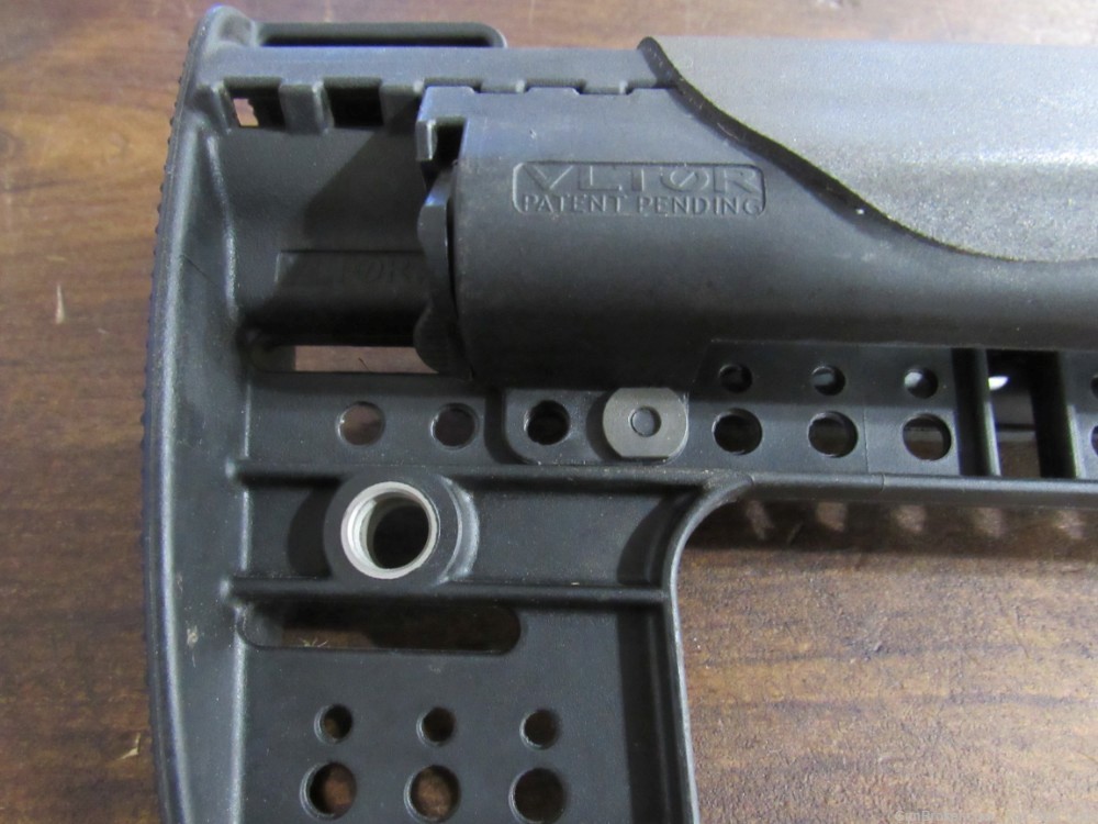 VLTOR ARM Fixed AR-15 Rifle Stock A1 Length (?) 10 Inches w/ Cheek Pad-img-2