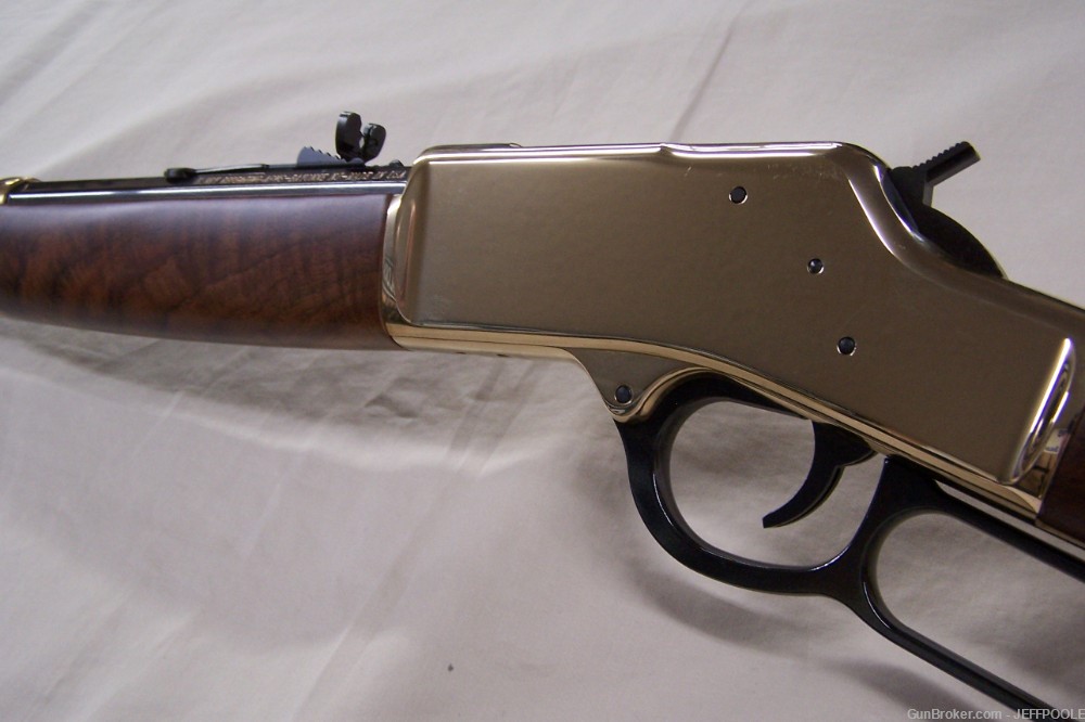 Henry Big Boy Brass 44 Magnum NWTF new in box-img-6