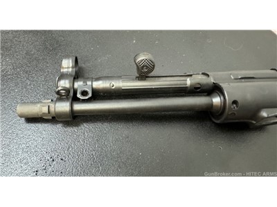 Demilled HK MP5 Barrel, trunion, cocking tube and front site 9mm