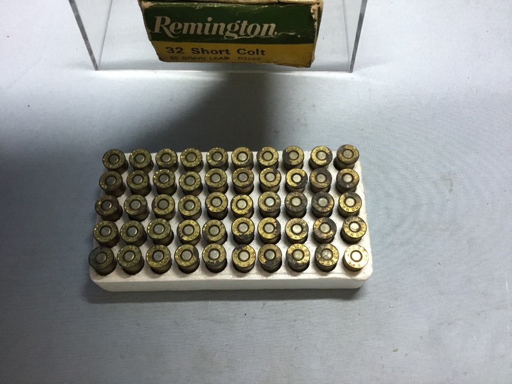 Remington Vintage 32 Short Colt 80Gr. - Full Box - Penny Start - See Photos-img-1