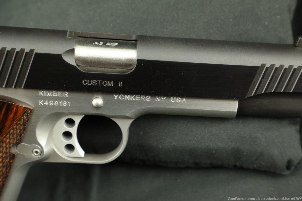 Kimber 1911 Custom II .45 ACP 5” Two Tone Semi-Auto Pistol w/ Original Box-img-19