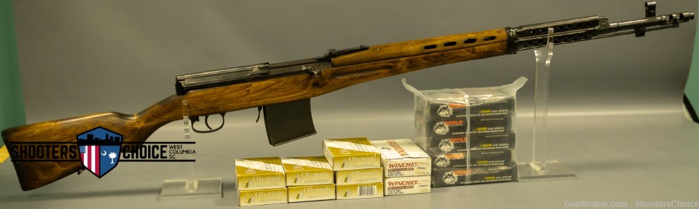 Russian SVT 40 7.62x54R 1941 w/ 14 Boxes Ammo-img-0
