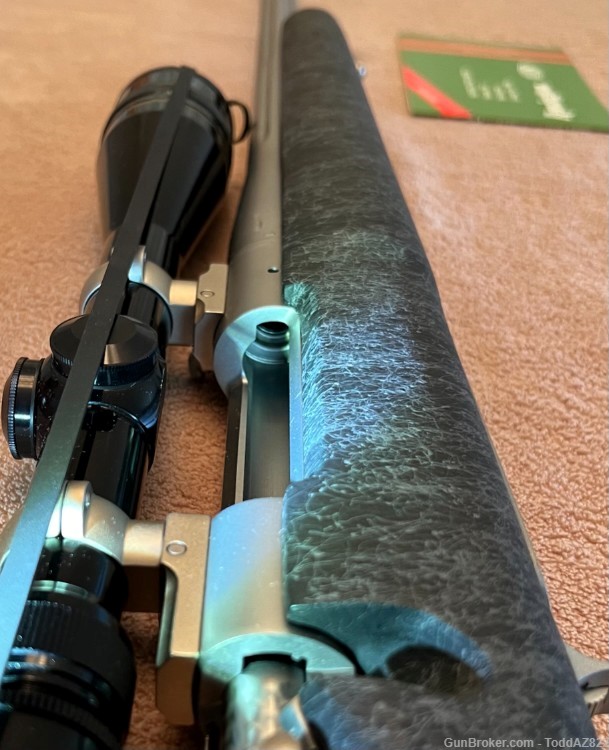 Remington 700 in 7MM STW. Composite, Stainless, Fluted with Leupold 6.5X20-img-2