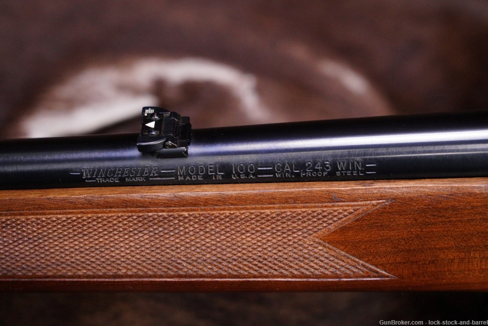Winchester Model 100 .243 Win. Box Magazine Semi-Automatic Rifle, 1963 C&R-img-19