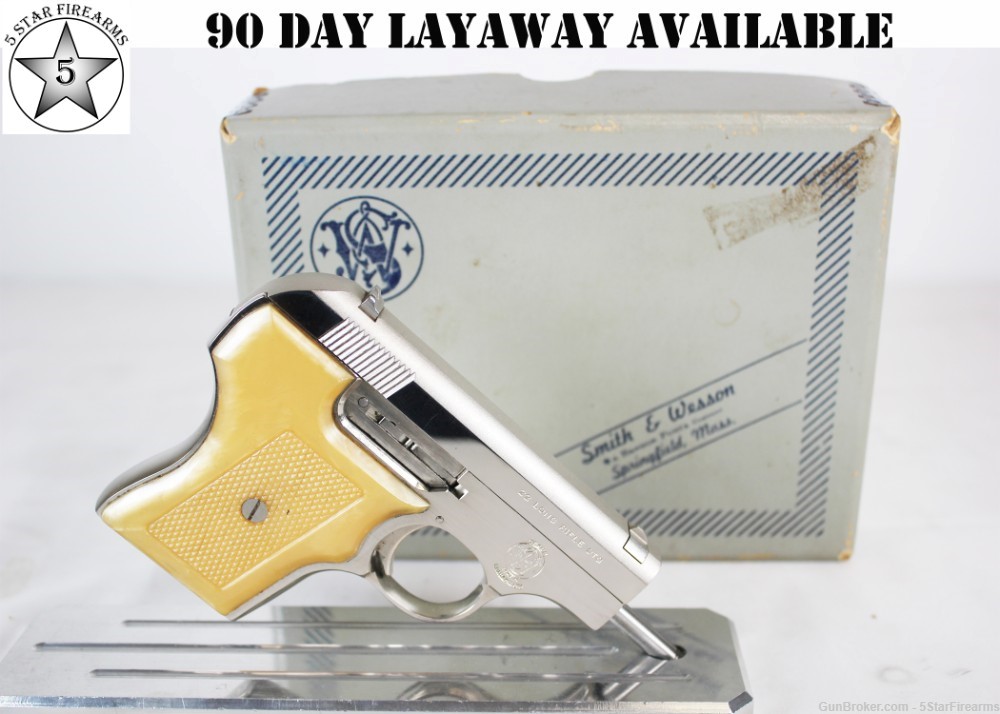1973 Smith & Wesson Mod. 61-3 .22lr w/ Factory Box NO RESERVE!-img-0