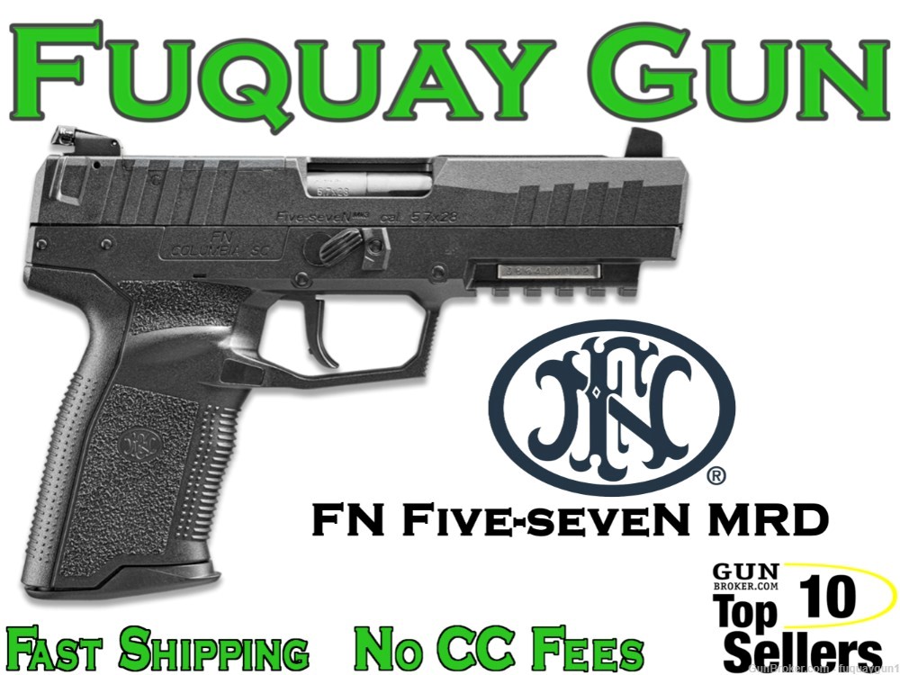 FN Five-seveN MK3 MRD Black 5.7x28 66-101274 Five-Seven-MK3-MRD-img-0