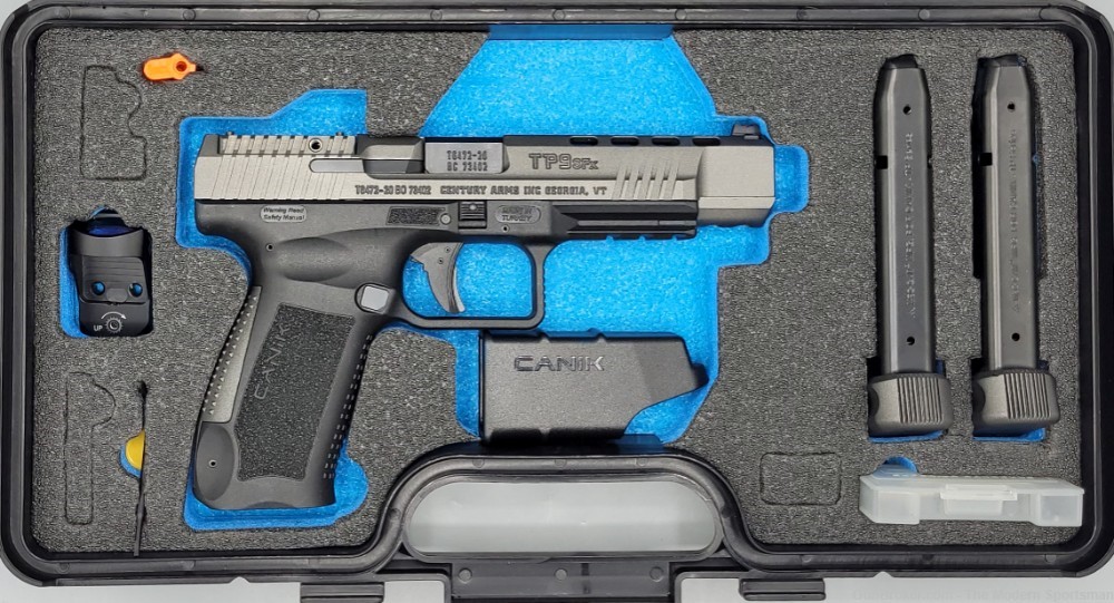 Canik TP9SFx 9mm 5.2" Semi Auto Optic Ready Pistol Vortex Viper Optic 9x19 -img-0