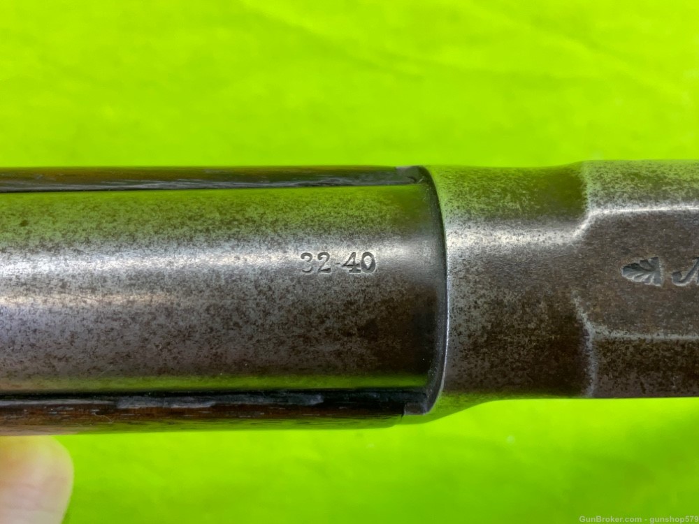 Marlin 1893 Lever Action 32-40 26 Inch ‘B’ Model Shooter Grade Dark Bore -img-24