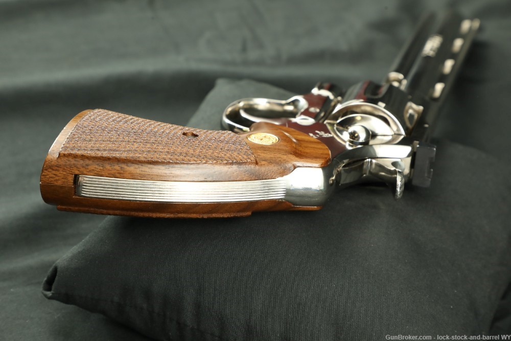 Colt Python .357 Mag Nickel Plated 8” Revolver & Box, Original K Series-img-13