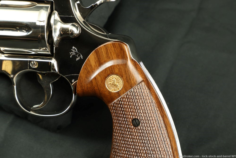 Colt Python .357 Mag Nickel Plated 8” Revolver & Box, Original K Series-img-22
