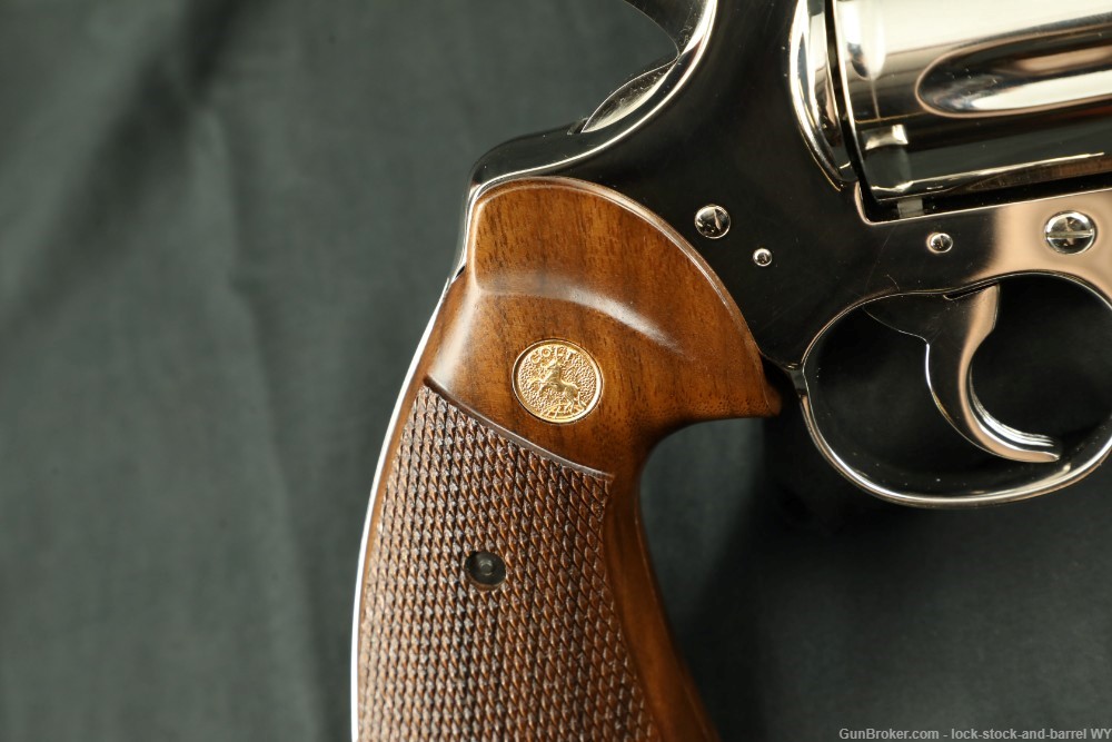 Colt Python .357 Mag Nickel Plated 8” Revolver & Box, Original K Series-img-20