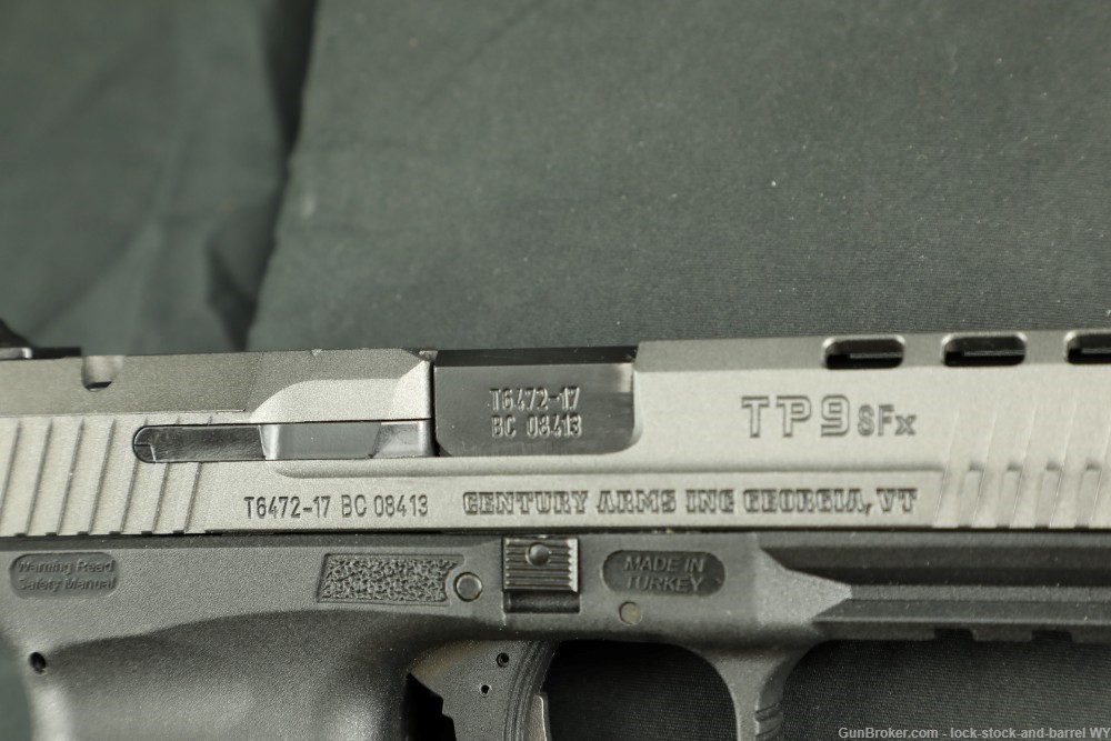 Century Arms Canik TP9 SFX 5” 9mm Semi-Auto Pistol Optics Ready-img-19
