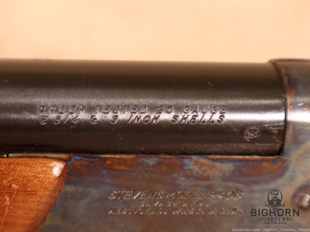 Stevens, Model 940B, 26", 20ga Single Shot Shotgun *PENNY*-img-13