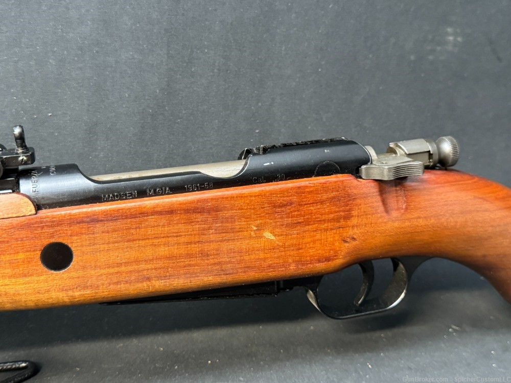 Madsen M47 M.G/A Bolt Action Rifle 30-06 - Colombian Military ROC 1958-img-4