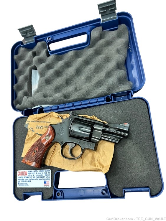 SMITH AND WESSON MODEL 24-6 LEW HORTON BLUE FINISH IN .44 LIMITED EDITION -img-1