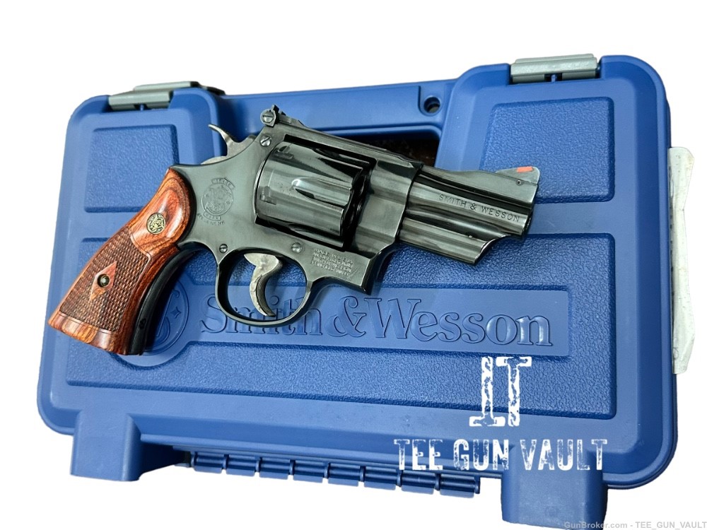 SMITH AND WESSON MODEL 24-6 LEW HORTON BLUE FINISH IN .44 LIMITED EDITION -img-0