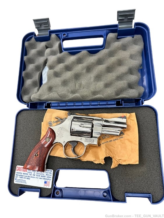 SMITH AND WESSON MODEL 24-6 LEW HORTON LIMITED EDITION NICKEL .44 special-img-2