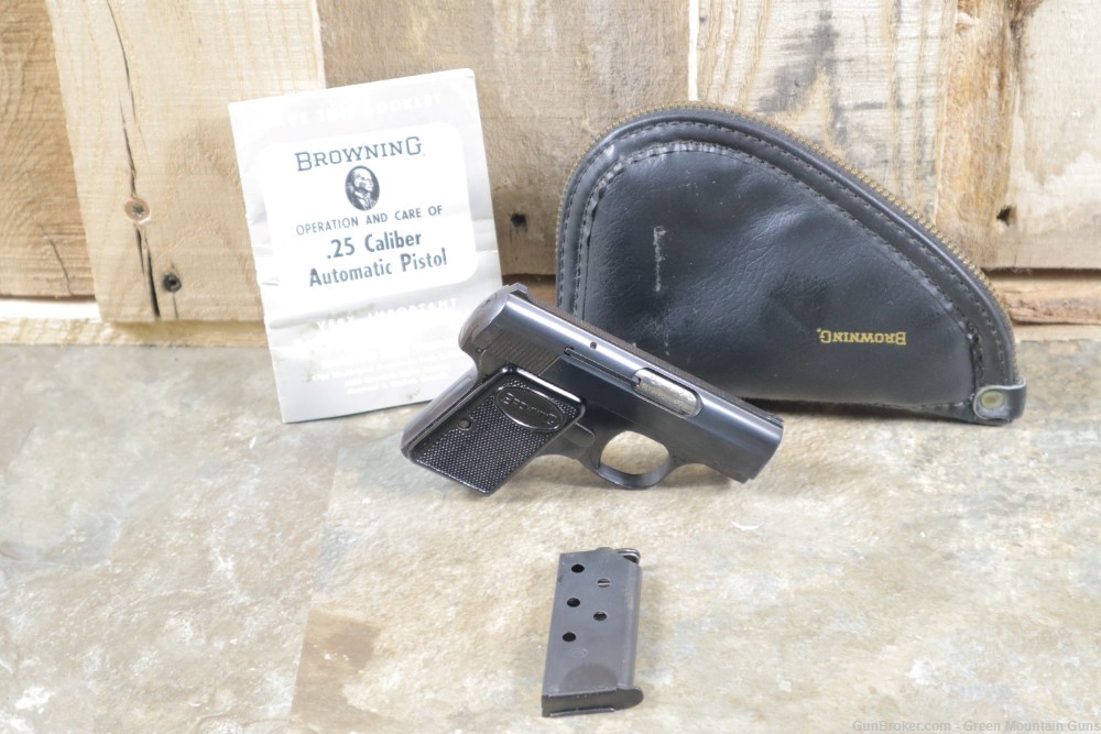 Gorgeous Browning Baby Browning .25ACP Penny Bid NO RESERVE-img-0