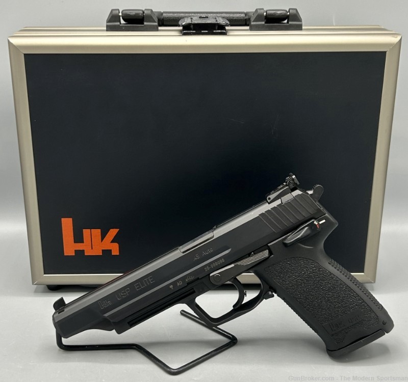 Heckler & Koch USP Elite .45 ACP 6" DA/SA 10+1 Manual Safety H&K 45ACP HK-img-0
